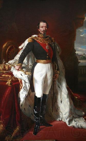 Etienne Billet Portrait de l'empereur Napoleon III